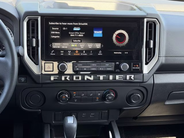 2025 Glacier White Nissan Frontier SV RWD Truck