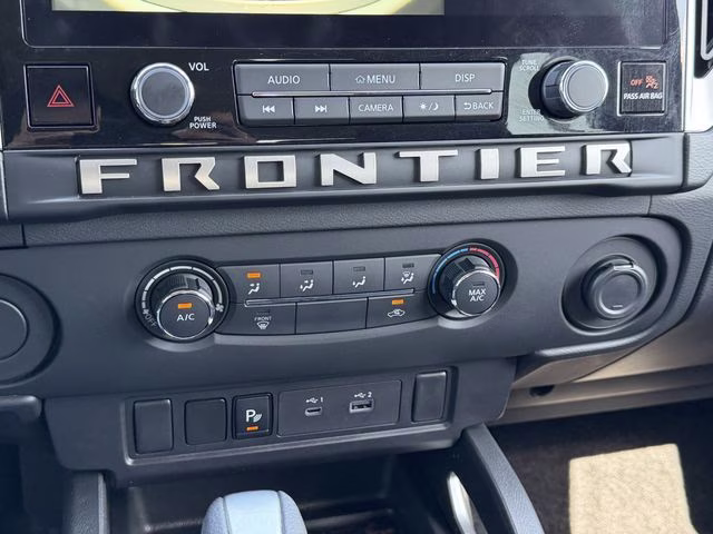 2025 Glacier White Nissan Frontier SV RWD Truck