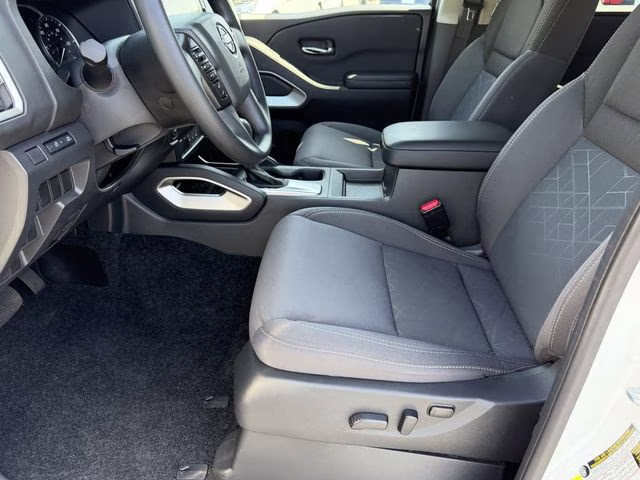 2025 Glacier White Nissan Frontier SV RWD Truck