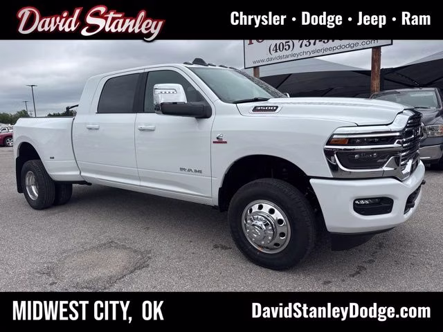 2026 Bright White Clearcoat Ram 3500 Laramie 4X4 Truck
