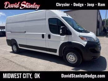 2026 Bright White Clearcoat Ram ProMaster 2500 High Roof FWD Van