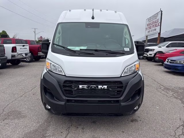 2026 Bright White Clearcoat Ram ProMaster 2500 High Roof FWD Van