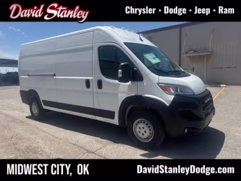 2026 Bright White Clearcoat Ram ProMaster 2500 High Roof FWD Van