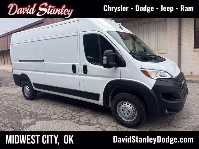 2026 Bright White Clearcoat Ram ProMaster 2500 High Roof FWD Van