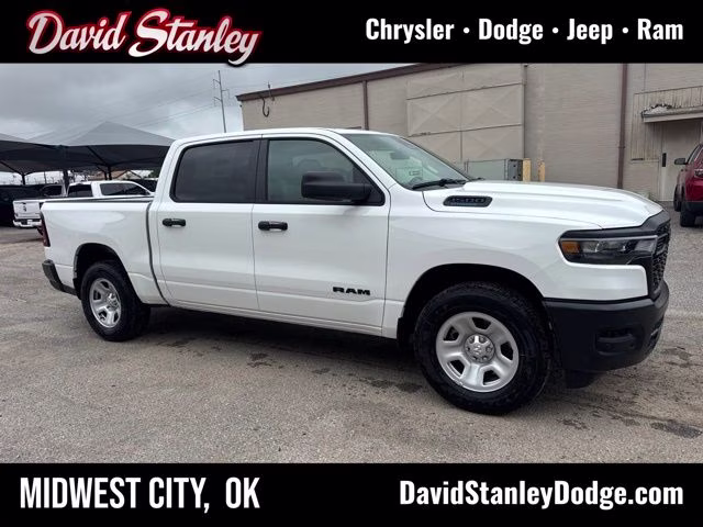 2026 Bright White Clearcoat Ram 1500 Tradesman RWD Truck
