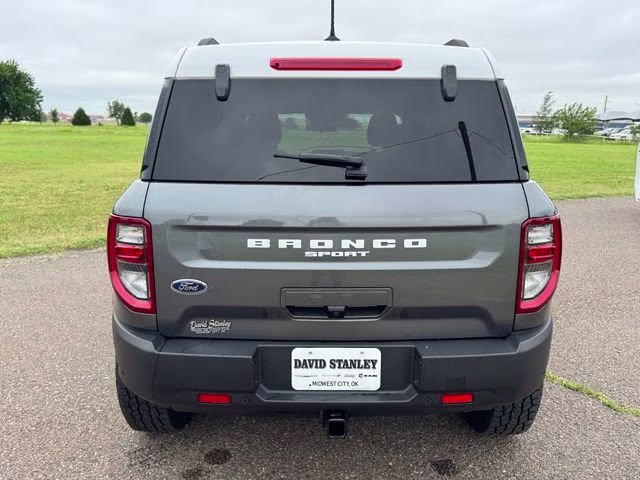 2024 Gray Metallic Ford Bronco Sport Heritage 4X4 SUV
