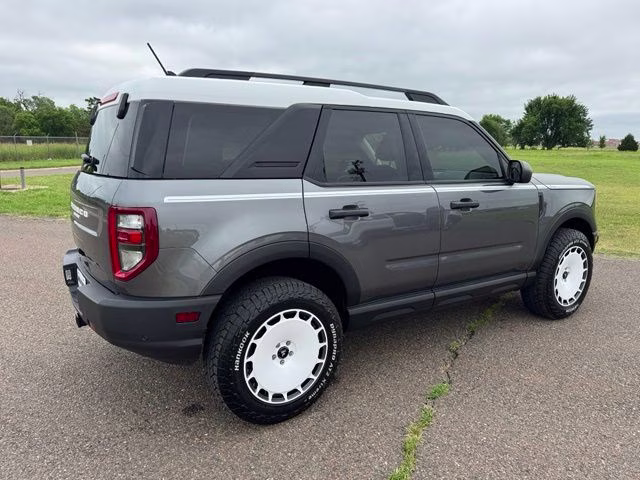 2024 Gray Metallic Ford Bronco Sport Heritage 4X4 SUV
