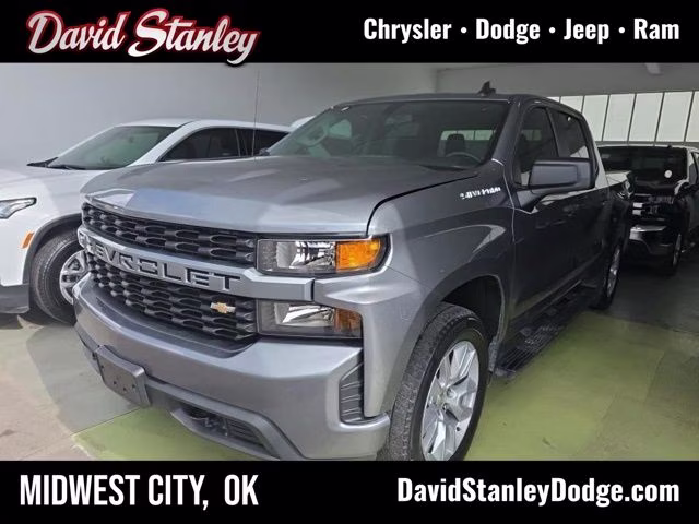 2020 Steel Metallic Chevrolet Silverado 1500 Custom 4X4 Truck