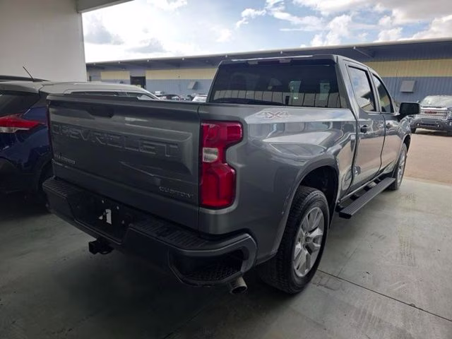 2020 Steel Metallic Chevrolet Silverado 1500 Custom 4X4 Truck