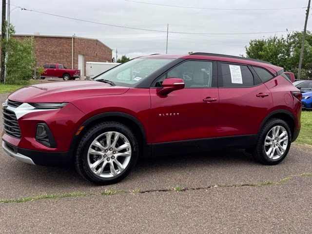 2021 Cherry Red Tintcoat Chevrolet Blazer LT FWD SUV