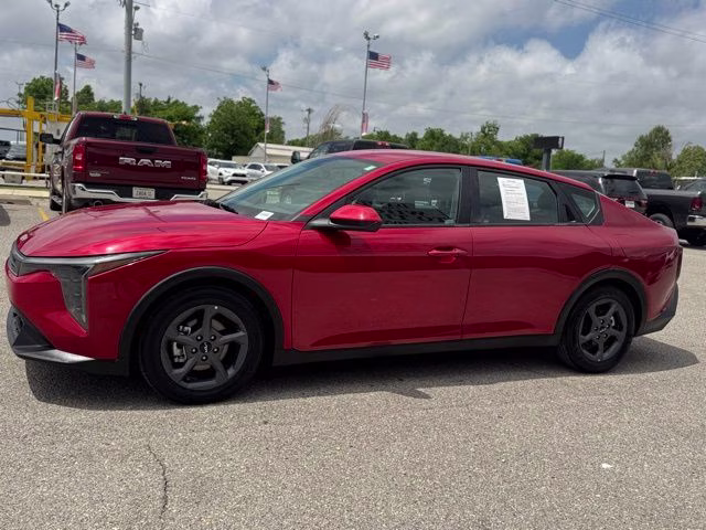 2025 Currant Red Kia K4 LXS FWD Sedan