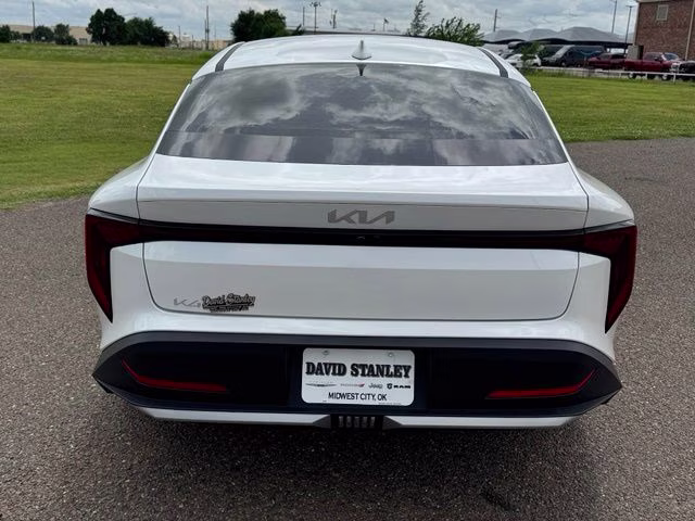2025 Snow White Pearl Kia K4 EX FWD Sedan
