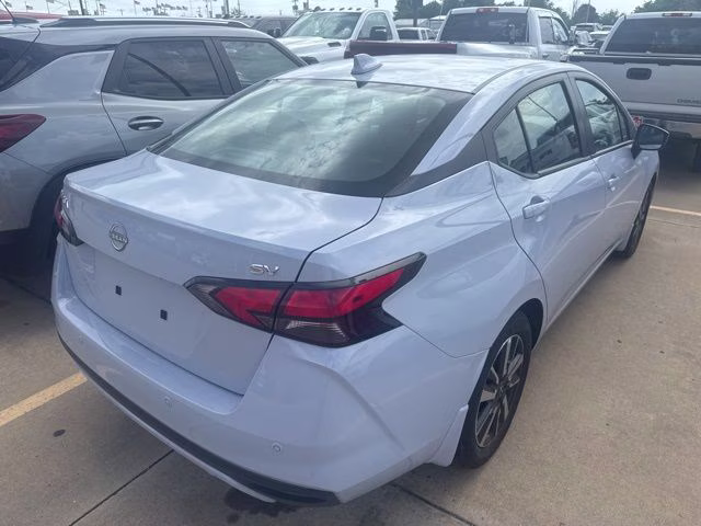 2024 Gray Sky Pearl Nissan Versa 1.6 SV FWD Sedan