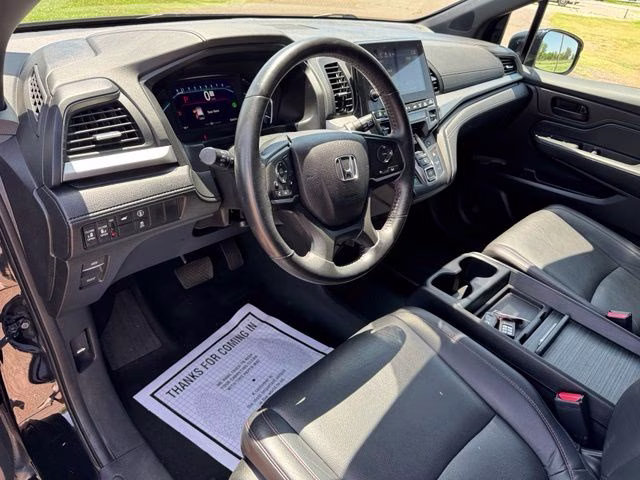 2023 Crystal Black Pearl Honda Odyssey Sport FWD Van