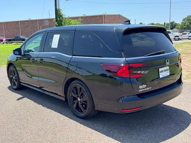 2023 Crystal Black Pearl Honda Odyssey Sport FWD Van