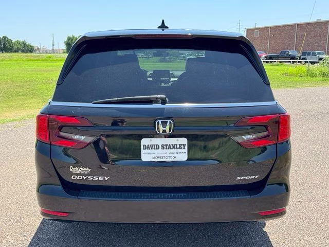 2023 Crystal Black Pearl Honda Odyssey Sport FWD Van
