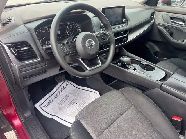 2021 Scarlet Ember Tintcoat Nissan Rogue SV FWD SUV
