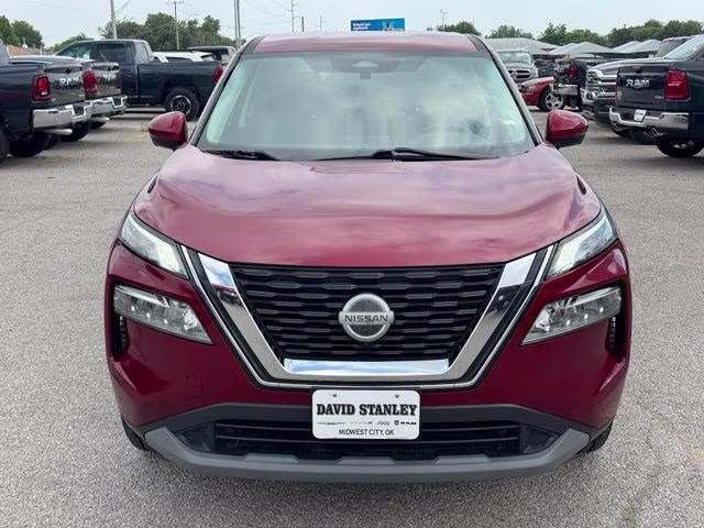 2021 Scarlet Ember Tintcoat Nissan Rogue SV FWD SUV