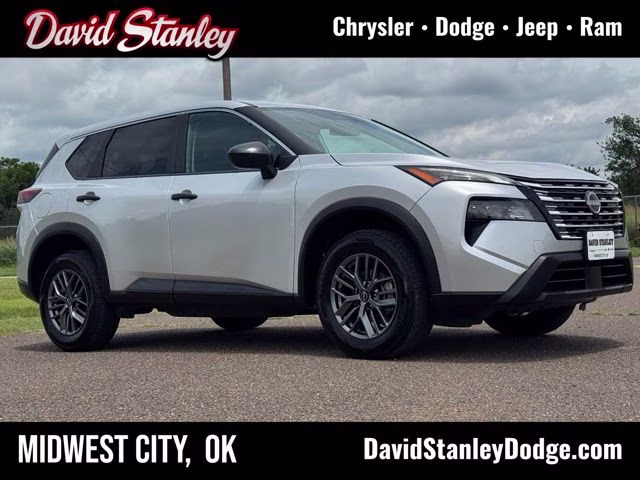 2024 Brilliant Silver Metallic Nissan Rogue S AWD SUV