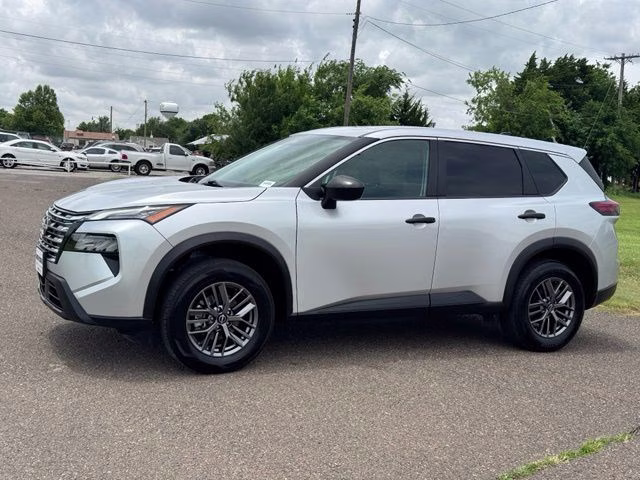 2024 Brilliant Silver Metallic Nissan Rogue S AWD SUV