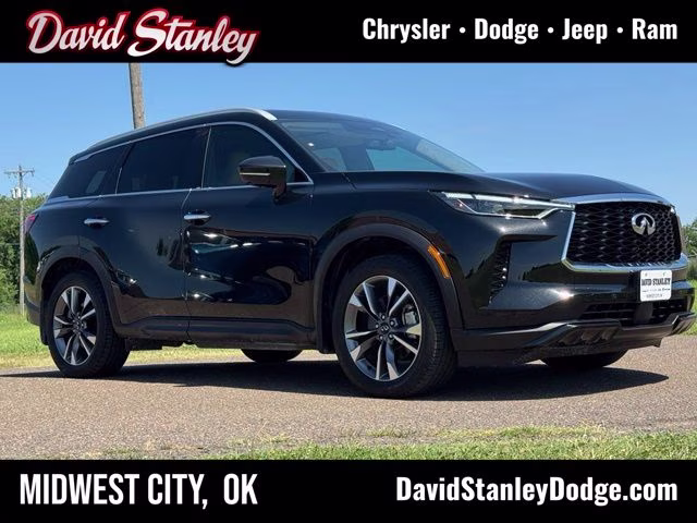 2023 Mineral Black INFINITI QX60 LUXE AWD SUV
