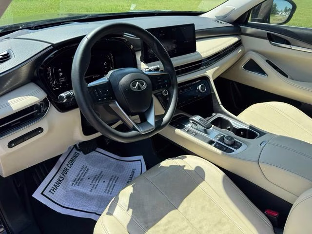 2023 Mineral Black INFINITI QX60 LUXE AWD SUV