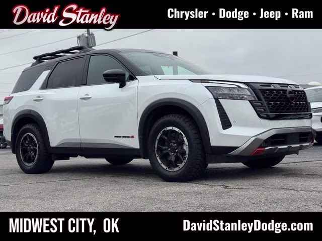 2026 White Pearl Nissan Pathfinder Rock Creek 4X4 SUV
