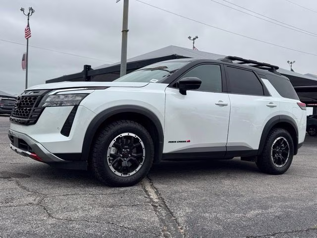 2026 White Pearl Nissan Pathfinder Rock Creek 4X4 SUV