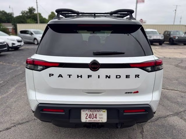 2026 White Pearl Nissan Pathfinder Rock Creek 4X4 SUV