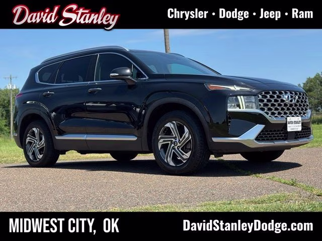 2022 Twilight Black Hyundai Santa Fe SEL FWD SUV