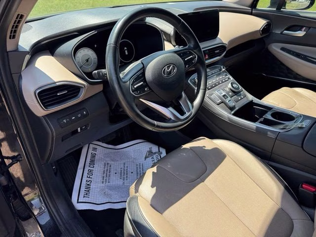 2022 Twilight Black Hyundai Santa Fe SEL FWD SUV