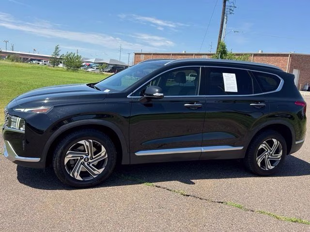 2022 Twilight Black Hyundai Santa Fe SEL FWD SUV