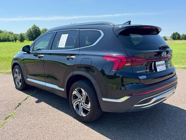 2022 Twilight Black Hyundai Santa Fe SEL FWD SUV