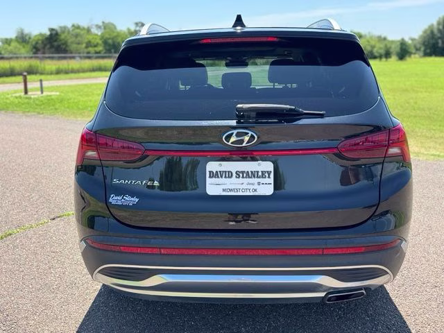 2022 Twilight Black Hyundai Santa Fe SEL FWD SUV