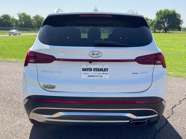 2023 White Pearl Hyundai Santa Fe Limited AWD SUV