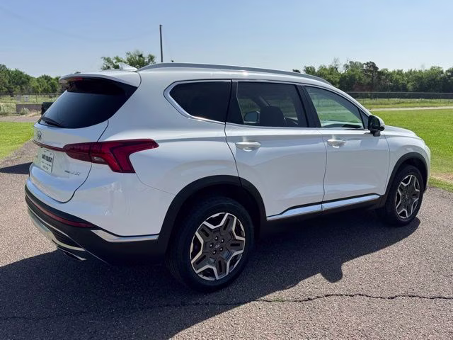2023 White Pearl Hyundai Santa Fe Limited AWD SUV