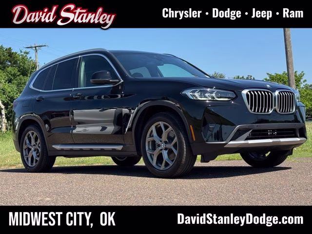 2023 Jet Black BMW X3 xDrive30i AWD SUV