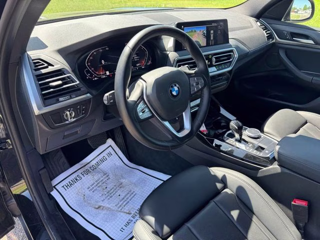 2023 Jet Black BMW X3 xDrive30i AWD SUV