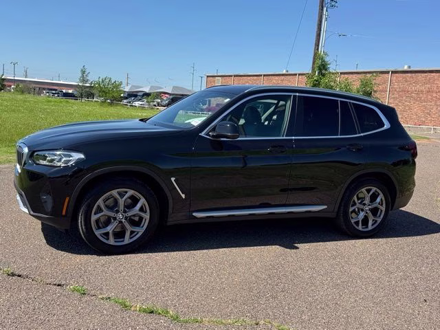 2023 Jet Black BMW X3 xDrive30i AWD SUV