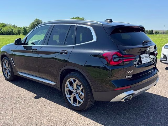 2023 Jet Black BMW X3 xDrive30i AWD SUV