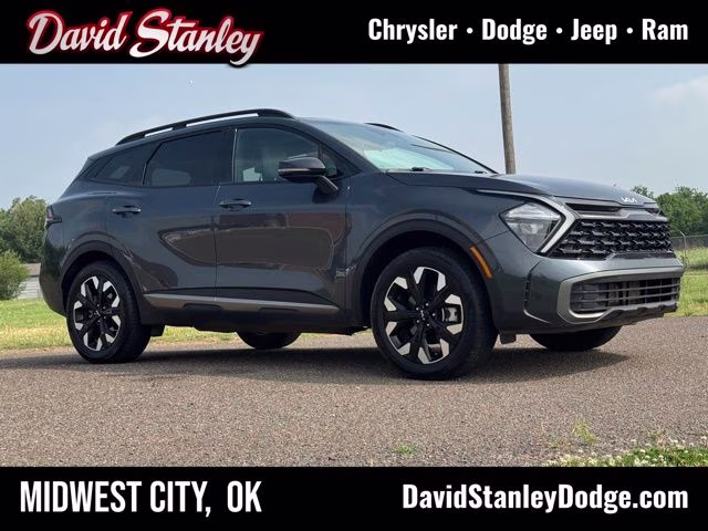 2023 Wolf Gray Kia Sportage X-Line AWD SUV