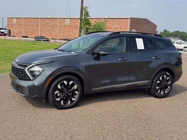 2023 Wolf Gray Kia Sportage X-Line AWD SUV