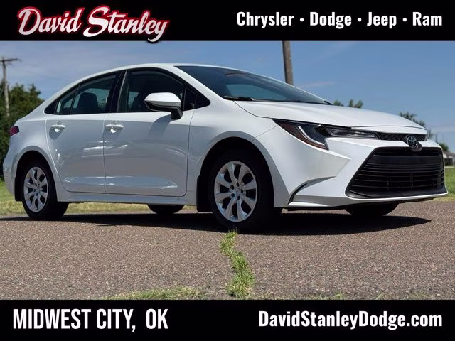 2026 Wind Chill Pearl Toyota Corolla LE FWD Sedan