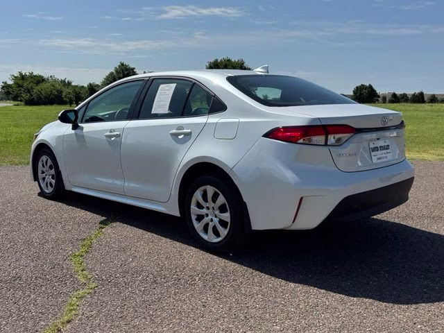 2026 Wind Chill Pearl Toyota Corolla LE FWD Sedan