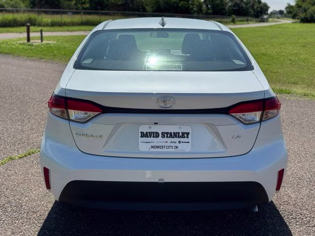 2026 Wind Chill Pearl Toyota Corolla LE FWD Sedan