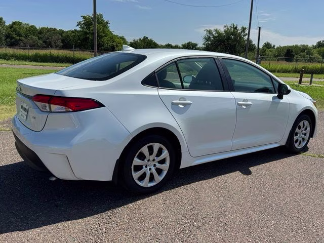 2026 Wind Chill Pearl Toyota Corolla LE FWD Sedan