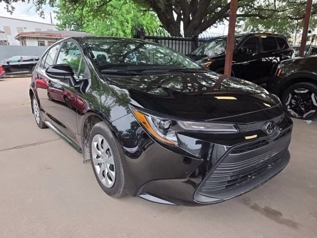 2026 Midnight Black Metallic Toyota Corolla LE FWD Sedan