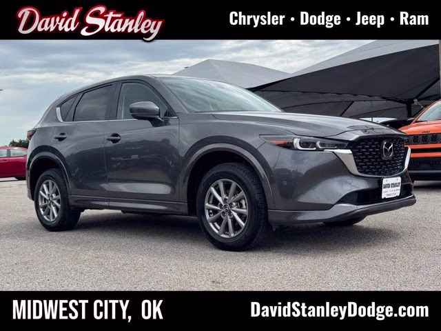 2025 Machine Gray Mazda CX-5 2.5 S Preferred Package AWD SUV