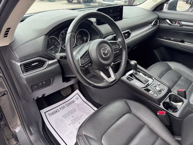 2025 Machine Gray Mazda CX-5 2.5 S Preferred Package AWD SUV