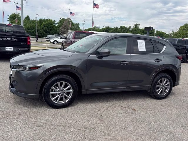 2025 Machine Gray Mazda CX-5 2.5 S Preferred Package AWD SUV